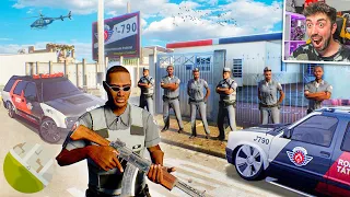 ME CUELO EN LA COMISARIA DE GTA BRASIL 😱 171