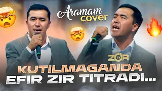 KUTILMAGANDA EFIR ZIR TITRADI 🤯 | Shahrom Shox - Aramam (cover) ZO'R TV Ertalabdan Salom Ko'rsatuvi