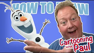 How to Draw Olaf from Frozen - step by step – easy