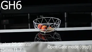 GH6 vs GH5 Open Gate mode AF