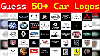 Guess the Car Logo Challenge | 50 + Logos