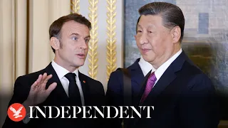 Watch again: Xi Jinping meets with Macron in southern France after Ministry of Defence cyberattack