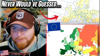 American Reacts to More Fascinating Maps of Europe