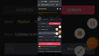 Comment faire la conversion de btc en usdt trc20 dans Binance abonne-toi pour rien rater