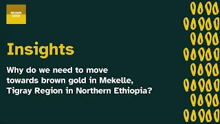 Why do we need to move towards brown gold in Mekelle, Tigray, Ethiopia? | Dr Woldearegay Woldemariam