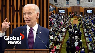 Biden addresses Parliament: "Canada and the US can do big things if we do them together" | FULL