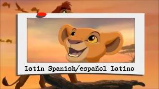 The Lion King II - We Are One (One Line Multilanguage) [HD]