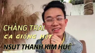 Trò chuyện với chàng trai ca như truyền nhân Thanh Kim Huệ lại có đôi mắt nhân tạo hoàn toàn