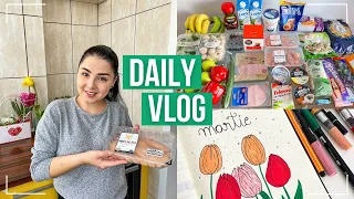 Daily Vlog | Cumparaturi alimentare din Lidl, in vizita la socrii, gatim impreuna, agenda de martie