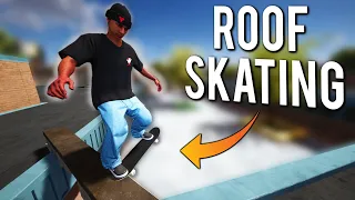 Let's Skate Some INSANE Roof Spots - Session: Skate Sim