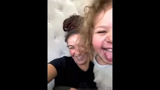 Miesha Tate’s interview gets interrupted by her daughter