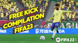 FIFA 23 - Best Free Kicks Compilation | PS5 4K