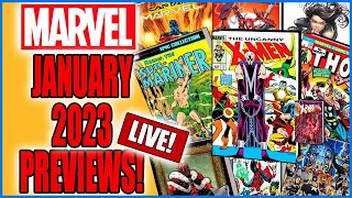 Marvel Comics Previews January 2023 | Omnibus | Epic Collections | Trades | Collected Editions!