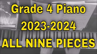 Grade 4 ABRSM Piano 2023-2024 All Nine Pieces