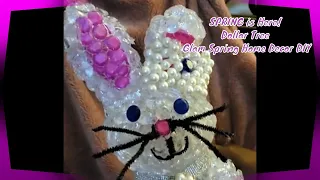 SPRING IS HERE!  Dollar Tree 2023 Glam Spring/Easter Home Decor DIY