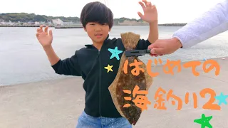 G.W大津漁港にてアジ釣りとアジの泳が釣りでヒラメを狙う