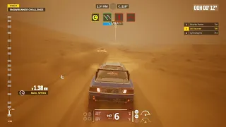 Dakar Desert Rally - The sandstorm was incredible