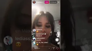 Camila Cabello - Instagram LIVE (Enero 10, 2018)