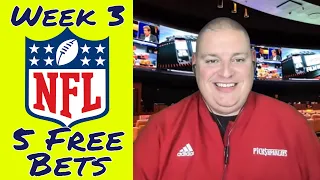 NFL Week 3 - Sunday 5 Free Betting Picks & Predictions - 9/24/23 l Picks & Parlays