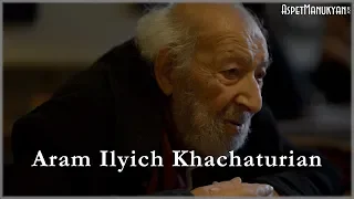 Aram Ilyich Khachaturian - Rusya ile harb etmek gayet kolay - Ara Güler Röportaj - Bölüm 8