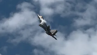 F-22 Raptor Demo & Heritage Flight | Orlando Airshow 2024