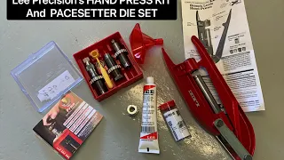 Lee Precision Breechlock Hand Press Kit and Pacesetter reloading dies review