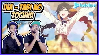 HOLOLIVE - INA TABI NO TOCHUU (SPICE & WOLF OP) REACTION | 『旅の途中』 NINOMAE INA'NIS (COVER)