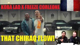 ENGLISH REACTION TO FRENCH RAP - KOBA LAD - 7 SUR 7 FT. FREEZE CORLEONE (CLIP OFFICIEL)