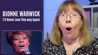 Vocal Coach Reacts to Dionne Warwick 'I'll Never Love This Way Again ' LIVE 1983