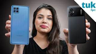 Poco M5 vs Galaxy A12 qual o melhor? comparativo