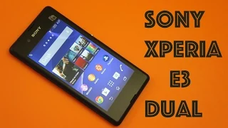 Обзор Sony Xperia E3 Dual