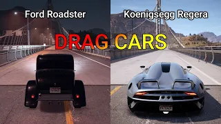 NFS Payback - Ford Roadster vs Koenigsegg Regera - Drag Race