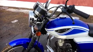 Мопед Альфа RX 125