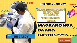 Pinoy Medical Technologist in USA🇺🇸 | Basic Requirements needed 🔬| Pinoy H1b journey🇵🇭