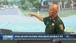 Officers give update on Saturday officer-involved shooting in St. Petersburg