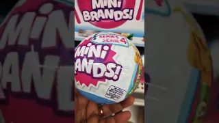 Mini Brands Food Toy Surprise Rare #shorts #minibrands