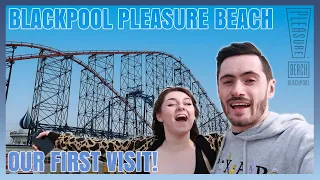 Blackpool Pleasure Beach Vlog | April 2021 | OUR FIRST VISIT!