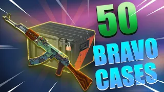 I opened 50 bravo cases.... | DaddySkins CS:GO Gambling |  AnoN