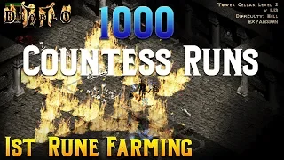 Diablo 2 - 1000 Countess Runs !!!