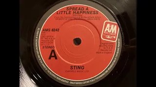 Sting - Spread a Little Happiness. HQ Vinyl Rip (Linn Sondek LP12/Ittok/Kandid)