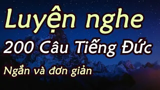 Luyện nghe 200 câu tiếng Đức ngắn và đơn giản