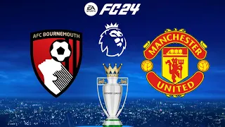 FC 24 | Bournemouth vs Manchester United - 23/24 Premier League English Season - PS5™ Full Gameplay