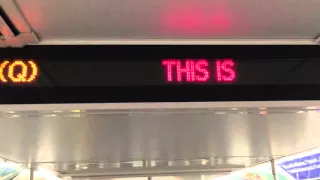 NYC subway announcement