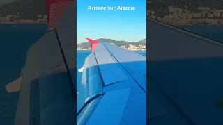 Atterrissage sur Ajaccio #avgeeks #volotea #LFKJ #airbus #a320 #corse