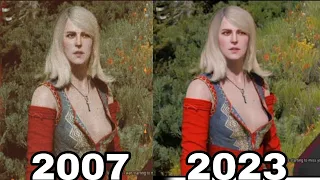 The Evolution in The Witcher: All Games (2007 ,2023)