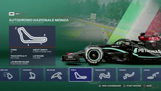 F1 2020 Video Game Race Tracks