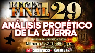 ⚠️RECTA FINAL 129- ANÁLISIS PROFÉTICO DE LA GUERRA  por el Roeh Dr. Javier Palacios Celorio