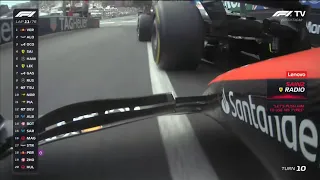 Carlos Sainz runs into the back of Ocon | 2023 Monaco GP