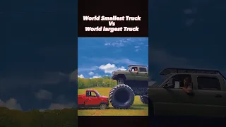 World’s smallest Truck Vs Worlds Largest Truck 🛻