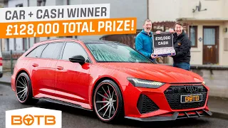 "I WON A £100,000 600HP Beast!" 2022 Audi RS6 Avant! BOTB Car Competition Winner